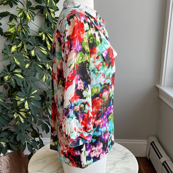 Parker Silk Blouse. Size small - Picture 2 of 11